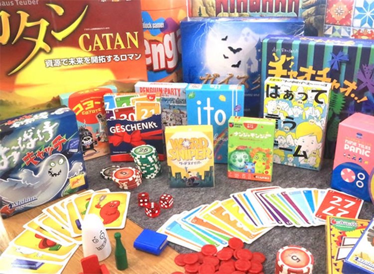 「ボードゲームカフェMonpi」室内写真